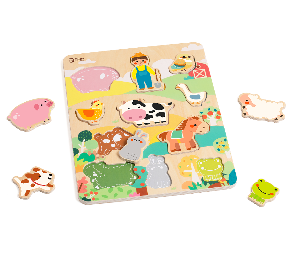 Classic World Farm Puzzle