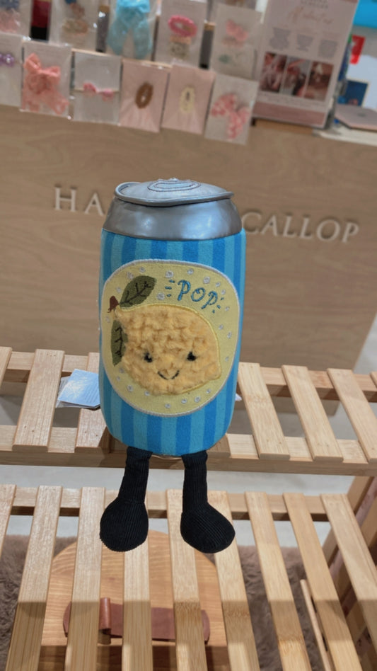 Jellycat Amuseables Jesse Can of Pop (London edition)