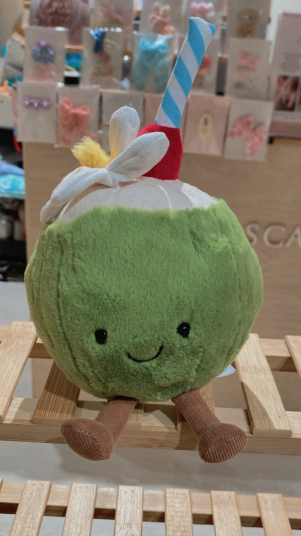 Jellycat Amuseables Aruba Coconut – Hanna Scallop