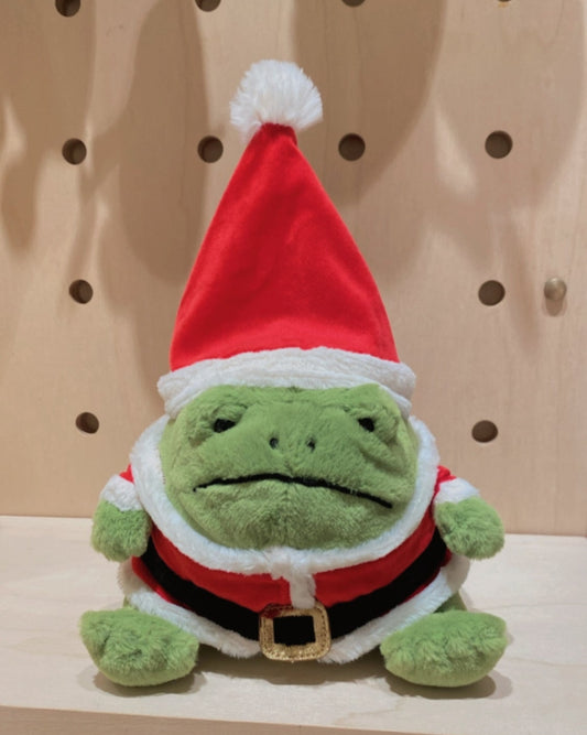 Jellycat Santa Ricky Rain Frog (Retired)