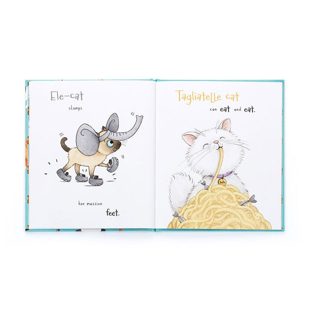 Jellycat All Kinds of Cats Book 25th
