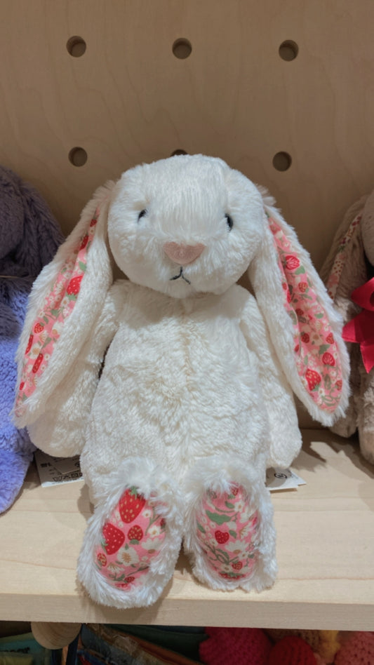 Jellycat Blossom Cream Bunny ‘Berry’ 18cm/31cm