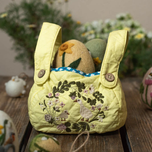 Shirley Bredal Easter Basket - Lemon Meringue