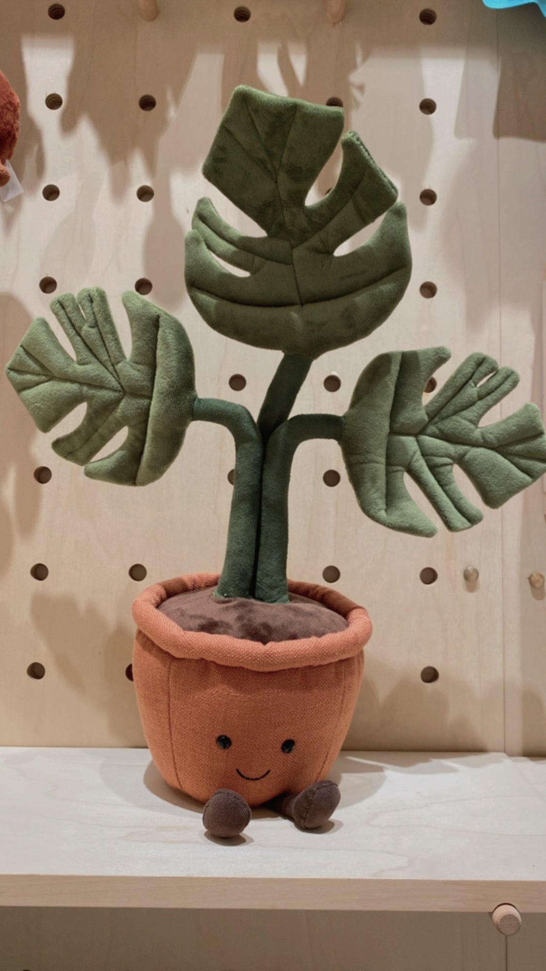monstera plant jellycat Jellycat Amuseables Monstera Plant (Retired) – Hanna Scallop