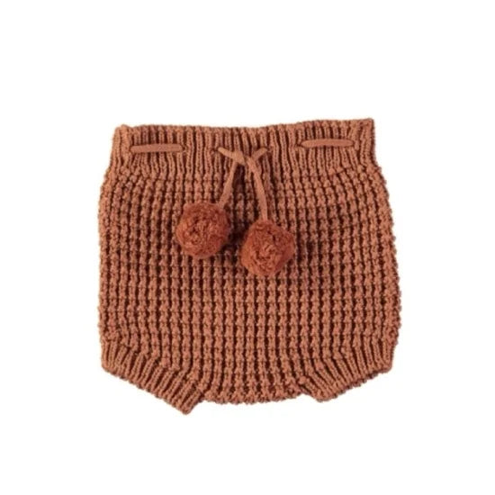 Li & Me Evan: Links Knit Trousers (Clay)