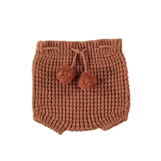 Li & Me Evan: Links Knit Trousers (Clay)