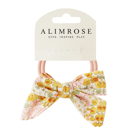 Bow Hair Tie Set Sweet Marigold
