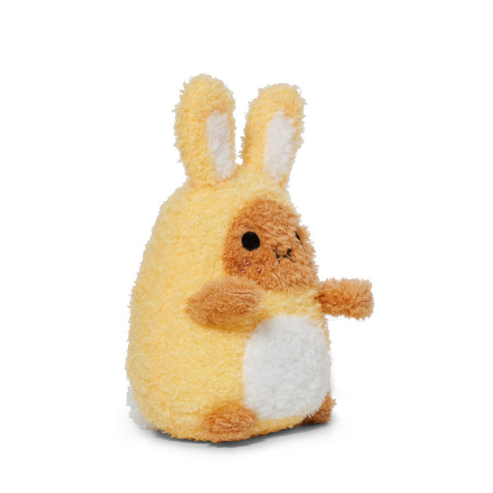 Yellow Bunny Ricespud Mini Sitting Plush Toy