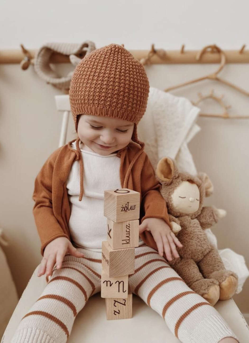 Li & Me Greg: Links Knit Hat