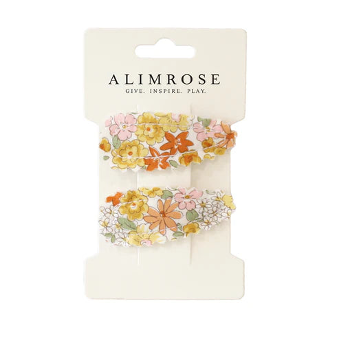 Alimrose Hair Clip Set Sweet Marigold