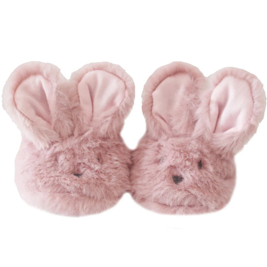 Alimrose Luxe Bunny Booties Petal