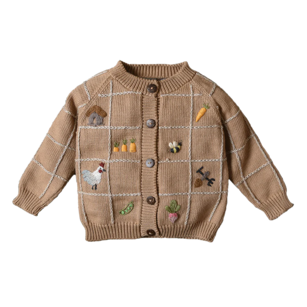 Shirley Bredal Little Farm Cardigan - Malt