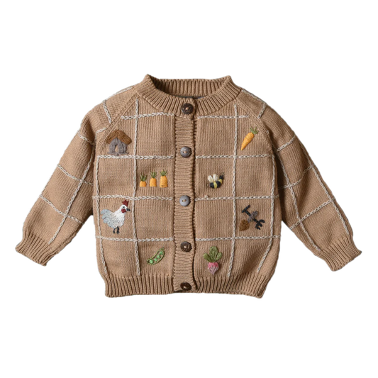 Shirley Bredal Little Farm Cardigan - Malt