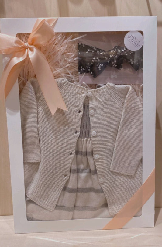 Li & Me Dress & Sweater x Bow So Cute Gift Set