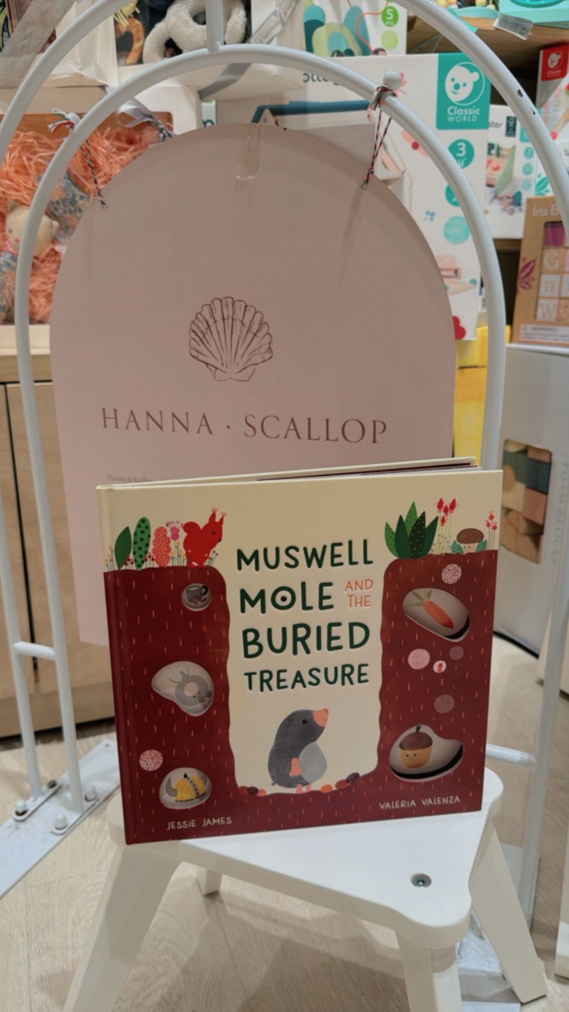 Jellycat Muswell Mole And The Buried Treaure