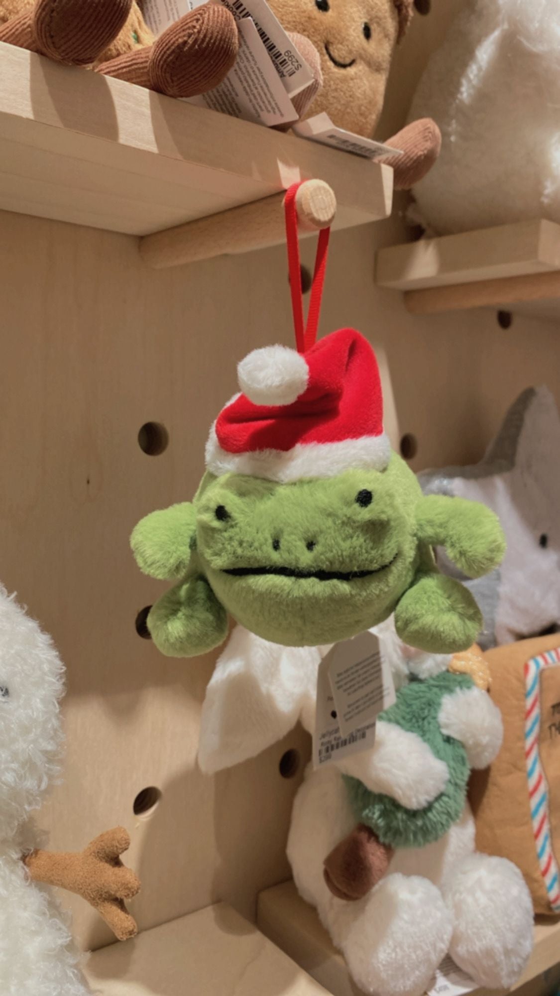 Jellycat Ricky Rain Frog Decoration