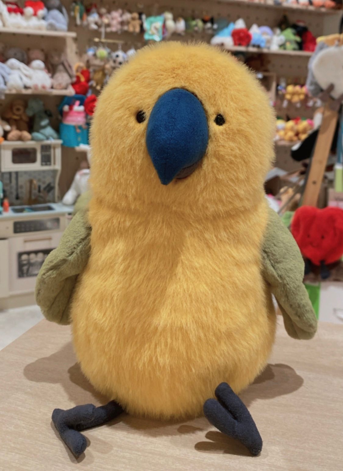 Jellycat Budgeby Parrot – Hanna Scallop