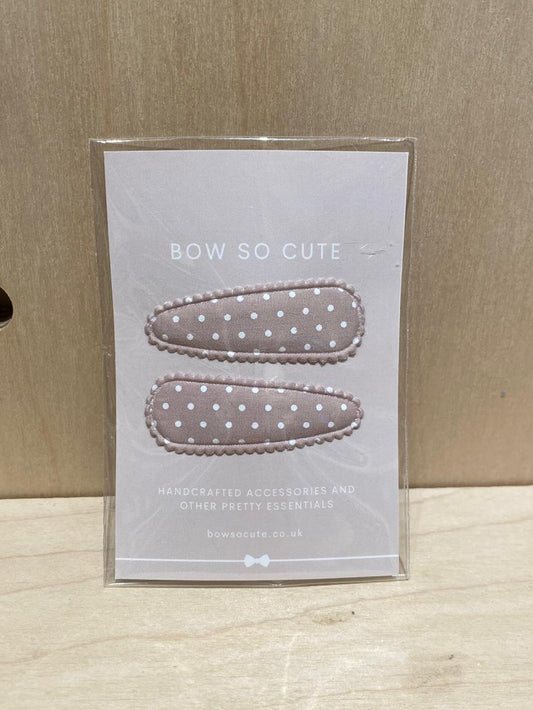 Bow So Cute Snap clips