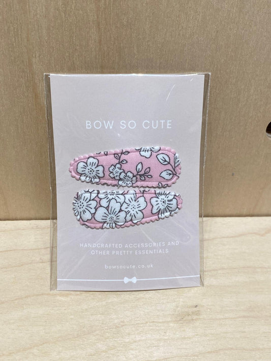 Bow So Cute Snap clips