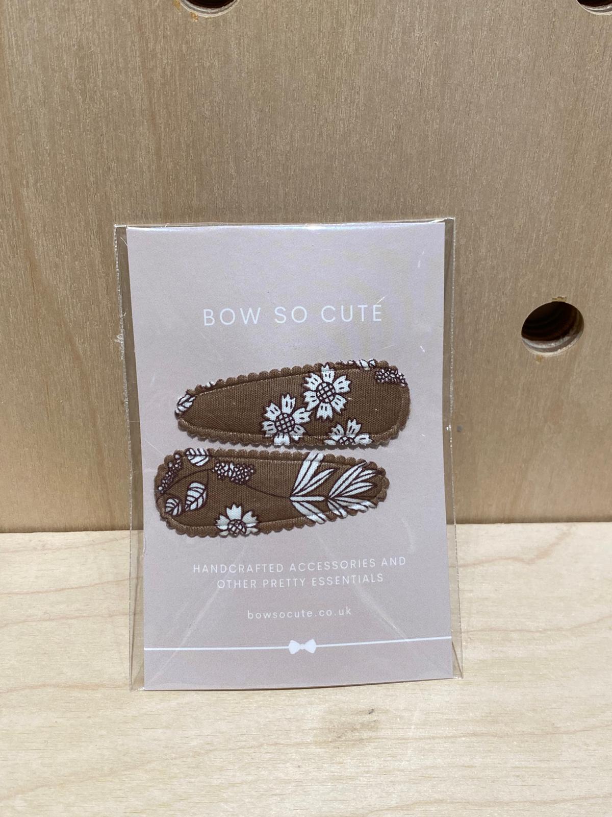 Bow So Cute Snap clips