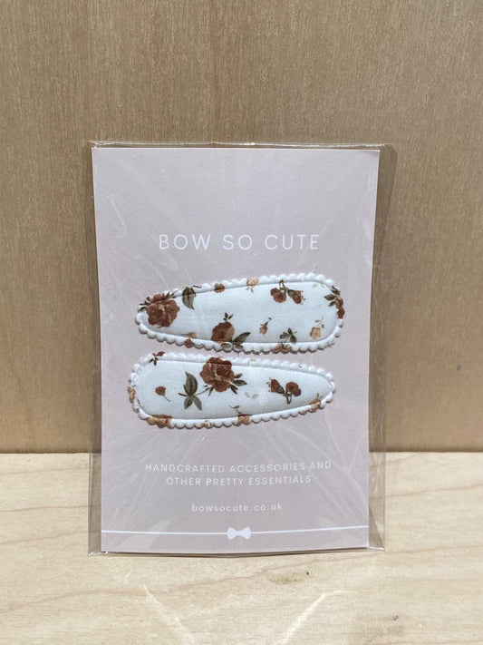 Bow So Cute Snap clips