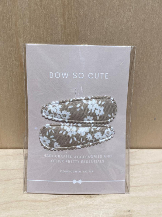 Bow So Cute Snap clips