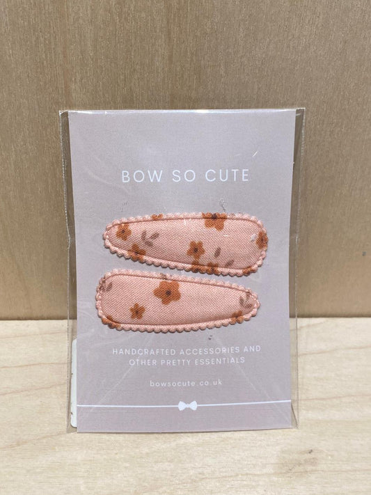 Bow So Cute Snap clips