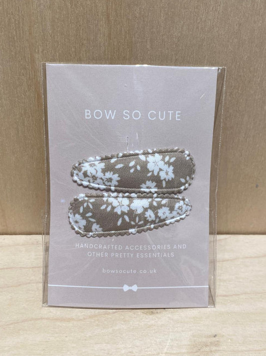 Bow So Cute Snap clips