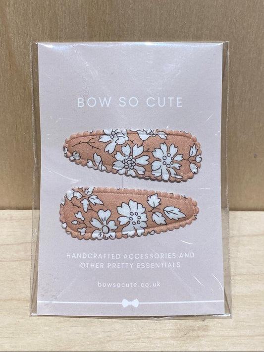 Bow So Cute Snap clips