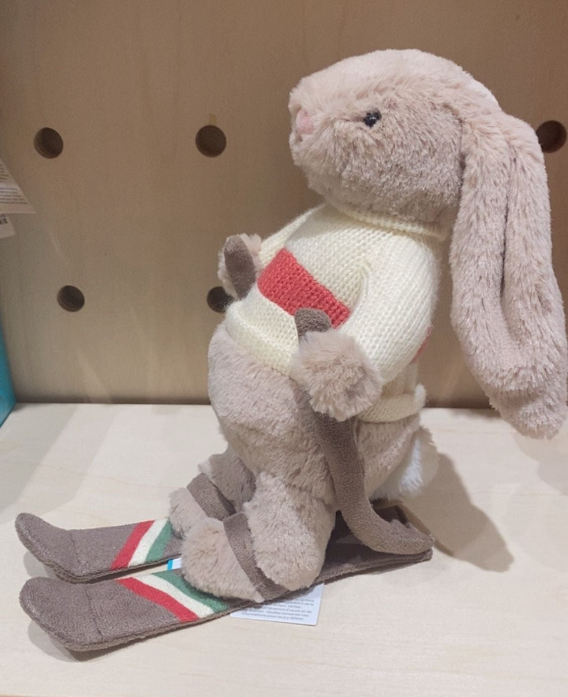 Jellycat Bashful Bunny Gold Medal Ski Outfit
