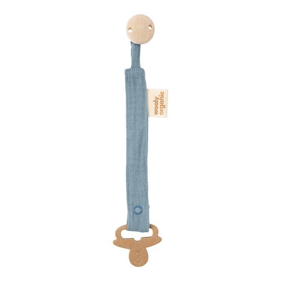 Muslin Pacifier Clip - Citadel
