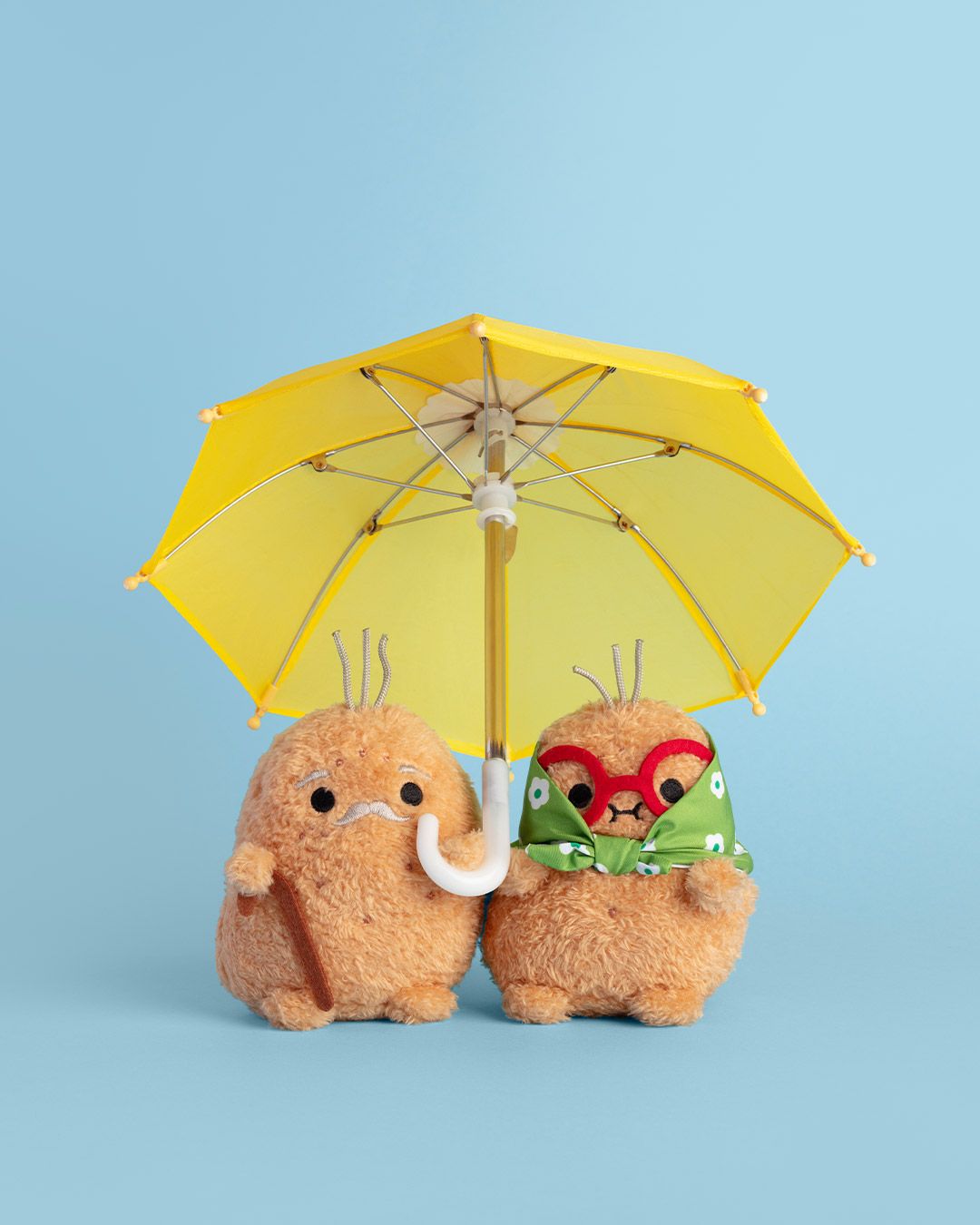 Noodoll Grandma Ricespud Mini Sitting Plush Toy
