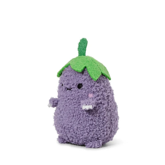 Nerdy Aubergine Ricespud Mini Sitting Plush Toy