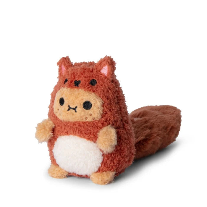 Red squirrel Ricespud Mini Sitting Plush toy