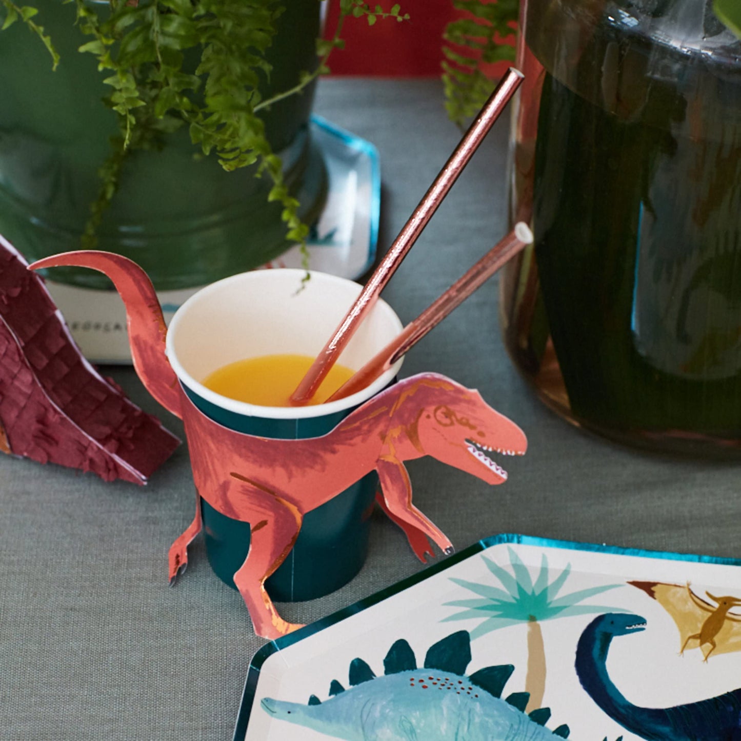 Meri Meri T-Rex Party Cups