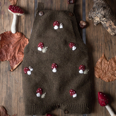Shirley Bredal Mushroom Romper Pine