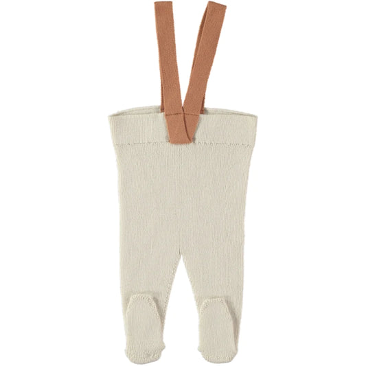 Li & Me Billie: Rib Knit Legging w/ strap (Clay)