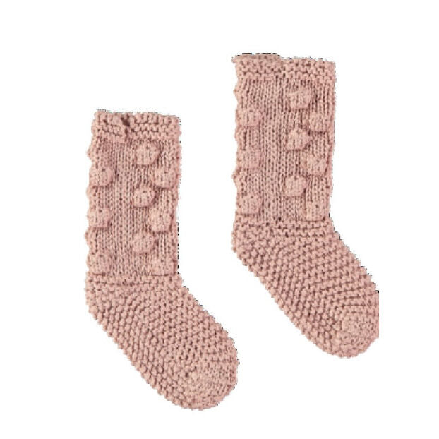 Li & Me Buddy: Chickpea Knit Booty (Pale Rose)