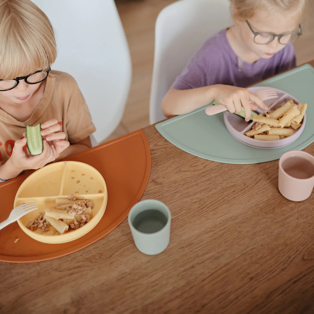 Mushie Dinnerware Cup 2-Pack (Powder Blue)