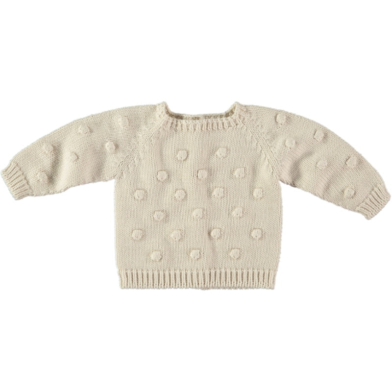 Lenny: Chickpea Knit Sweater (Cream)