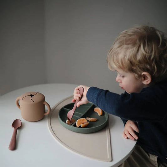 Mushie Silicone Place Mat (Shifting Sand)