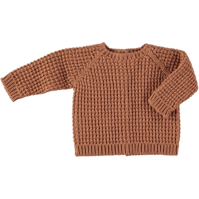 Li & Me Miley: Links Knit Sweater (Clay)