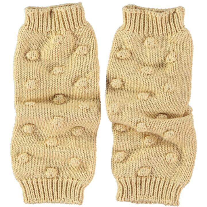 Li & Me Otty: Chickpea Knit Leg Warmers (Blondy)
