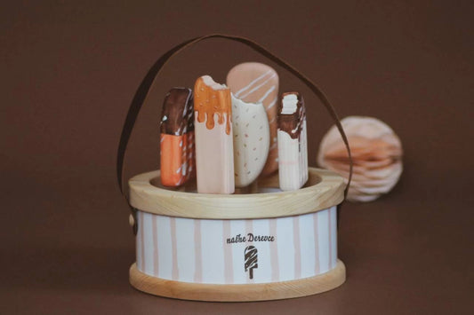 Nashe Derevce Wooden Box Ice Cream (Chocolate)
