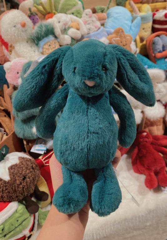 Jellycat Little Teal Bunny 18cm