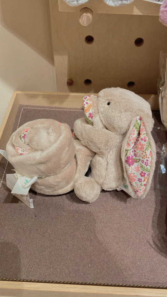 Jellycat Blossom Bea Beige Bunny Soother