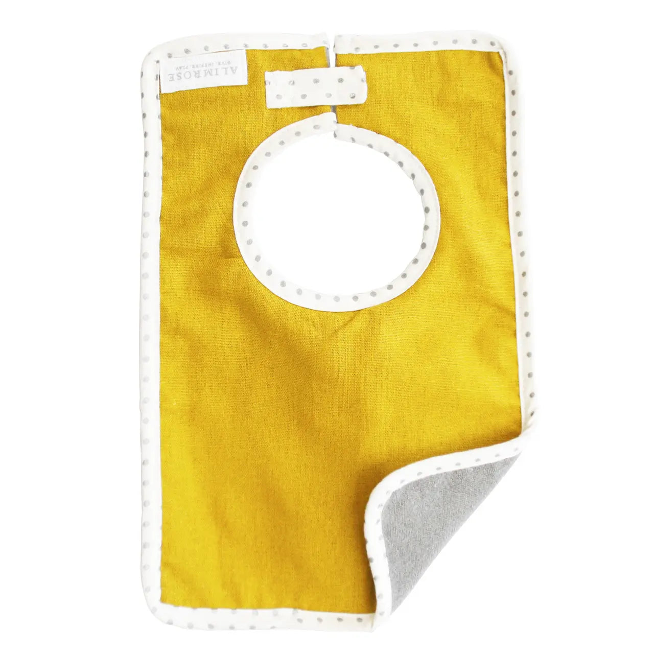 Bobby Bib Butterscotch Linen