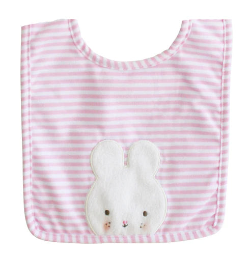 Alimrose Baby Bunny Bib Pink