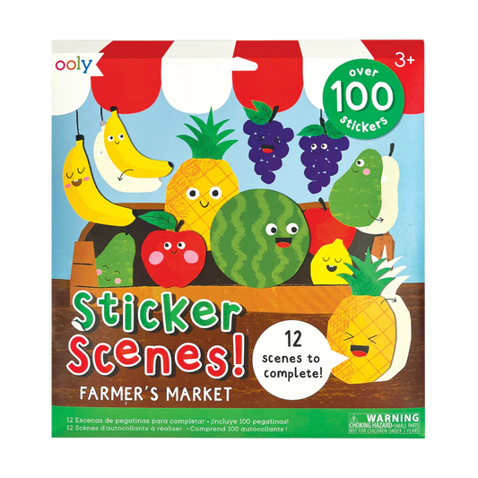 Ooly Sticker Scenes! - Farmer's Market