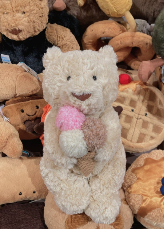 Jellycat Bartholomew Bear 'Ice Cream' (US Limited)
